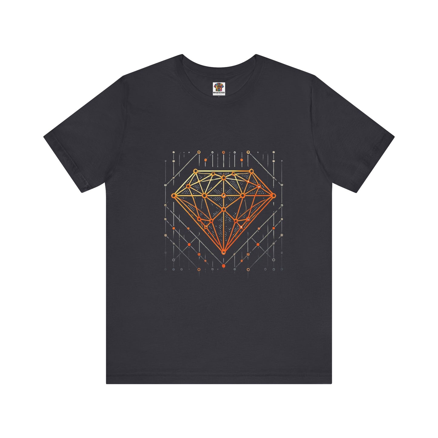 Stylized Diamond: Minimalist Geometric