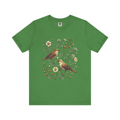 Songbirds: Floral Sepia