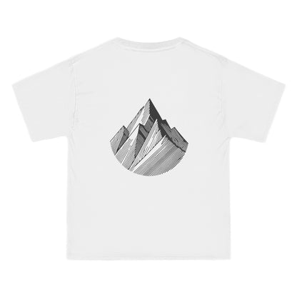 Serene
  Mountain: Minimalist Line Art