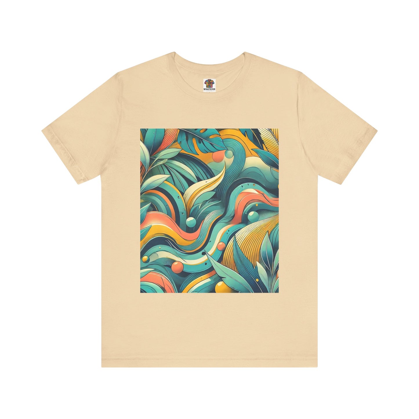 Abstract Waves: Tropical Vibe