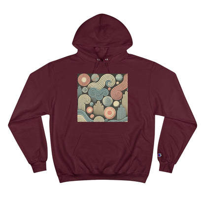 Abstract
  Waves and Spirals: Groovy Retro