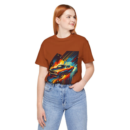 1970s Car: Abstract Splash