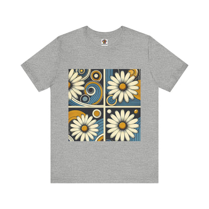 Daisy Landscape: Retro Pop-Art