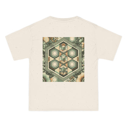 Hexagonal
  Patterns: Floral Sepia