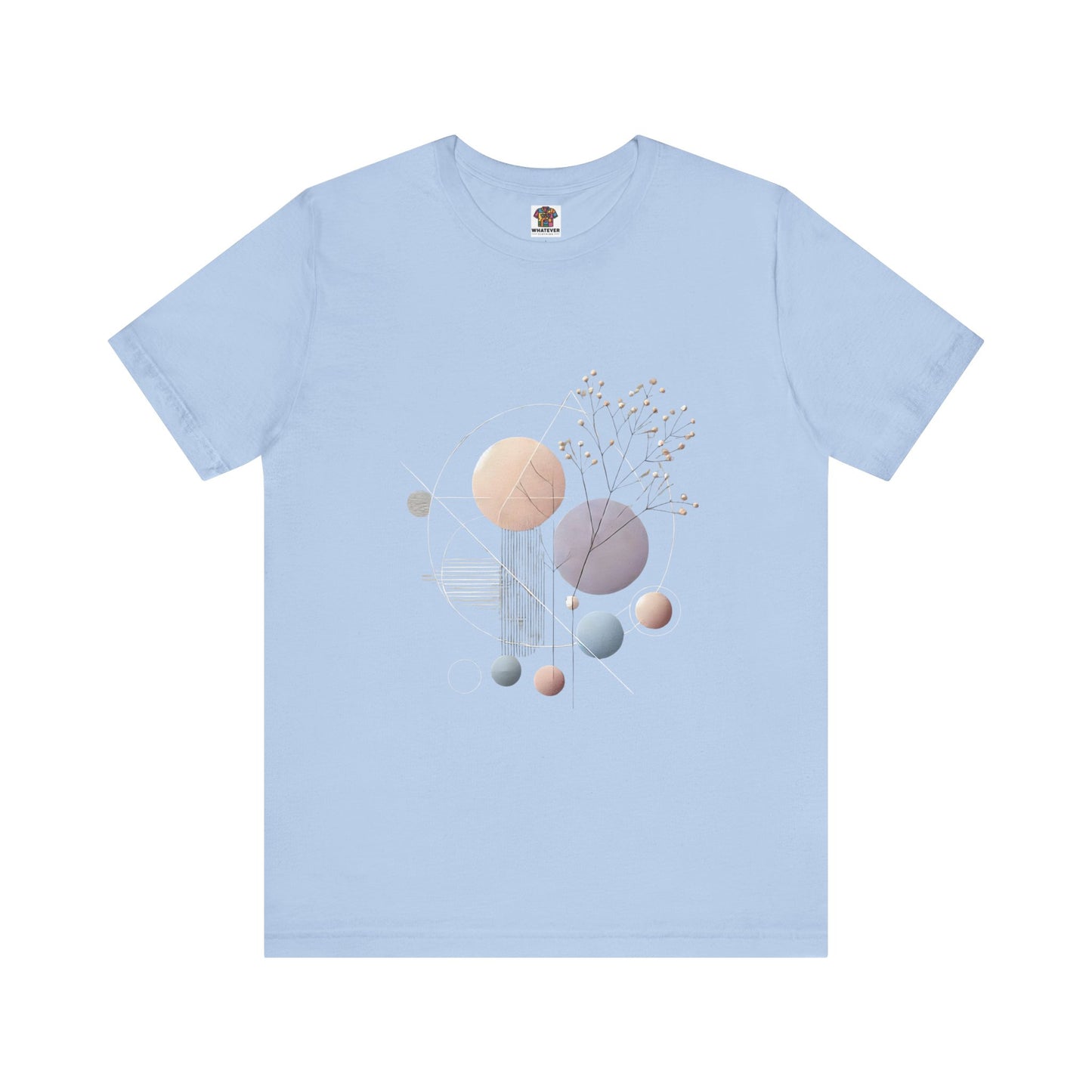 Abstract Geometric Shapes: Minimalistic Nature Design