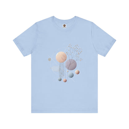 Abstract Geometric Shapes: Minimalistic Nature Design