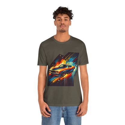 1970s Car: Abstract Splash