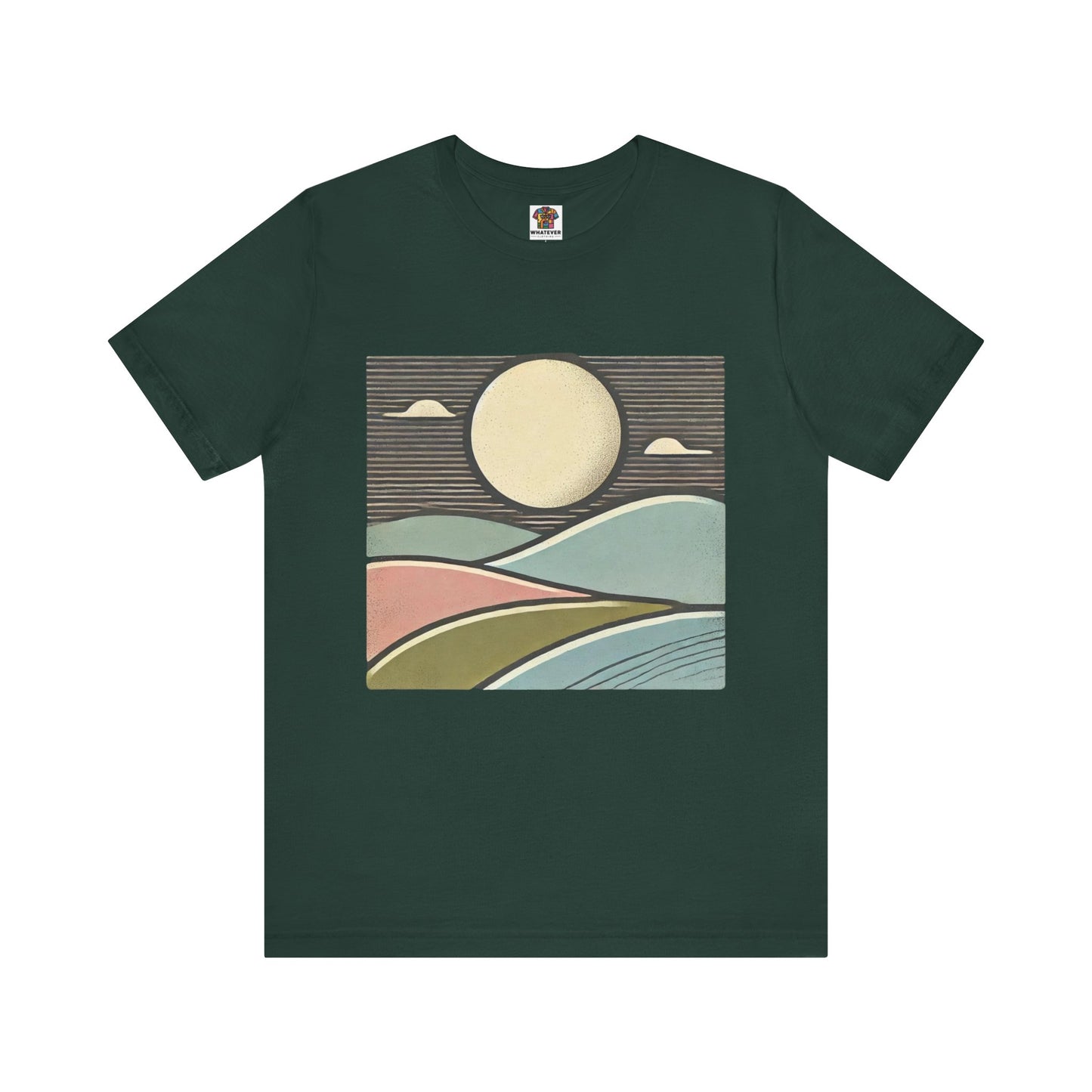 Minimalist Landscape: GROOVY Retrozip