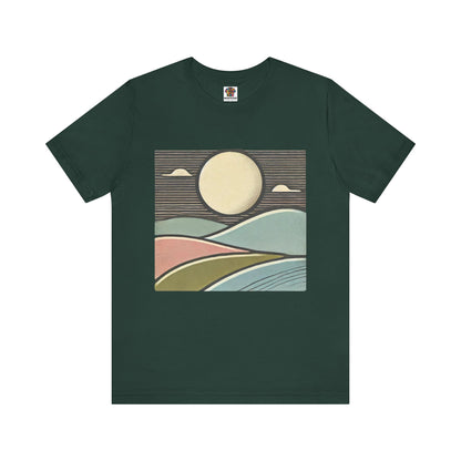Minimalist Landscape: GROOVY Retrozip