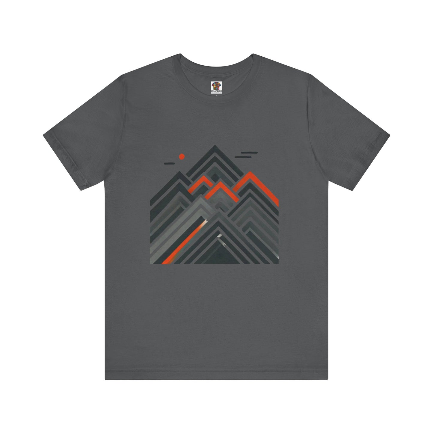 Abstract Mountain: Minimalist Geometric