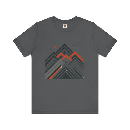 Abstract Mountain: Minimalist Geometric