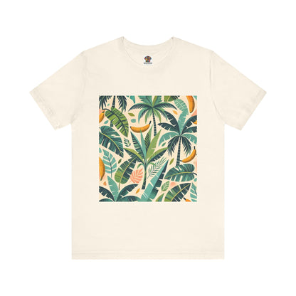 Palm Trees and Leaves: Playful Summer