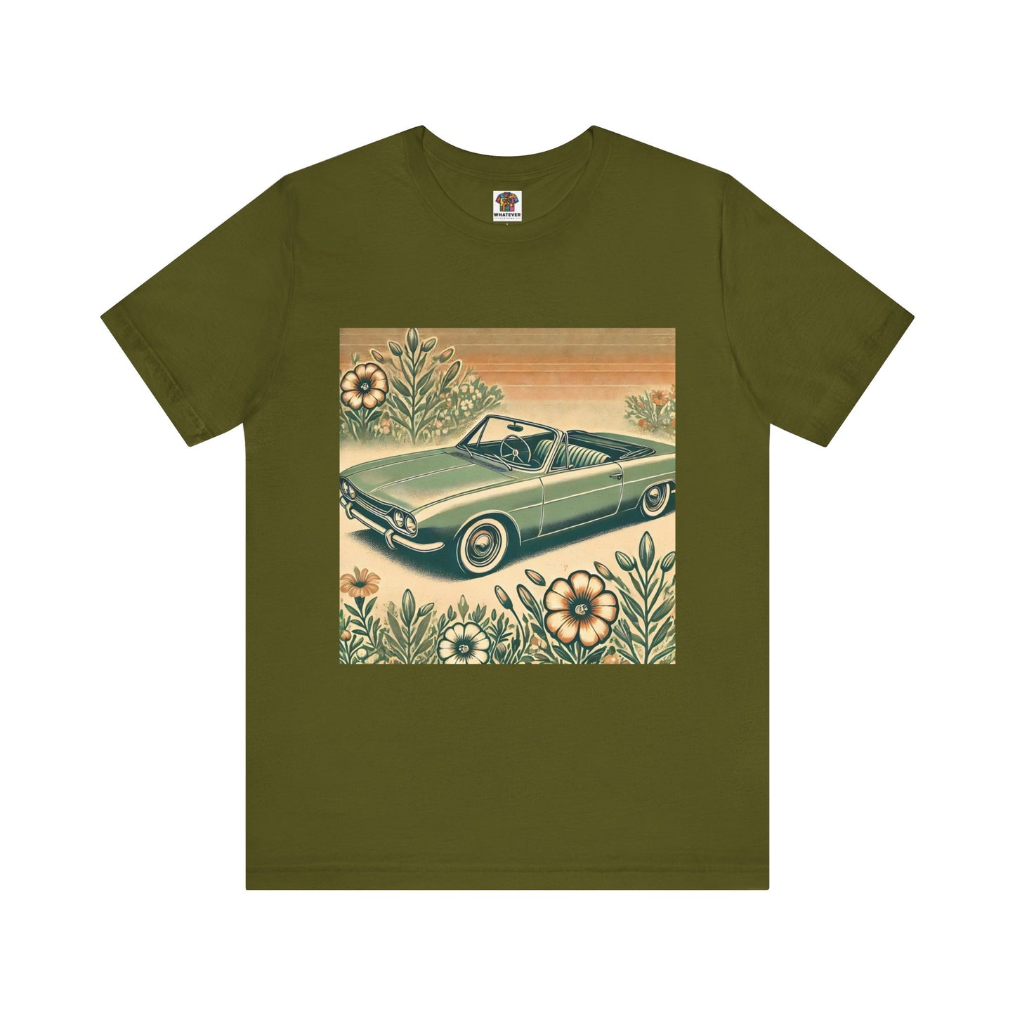 Vintage Convertible: Floral Sepia