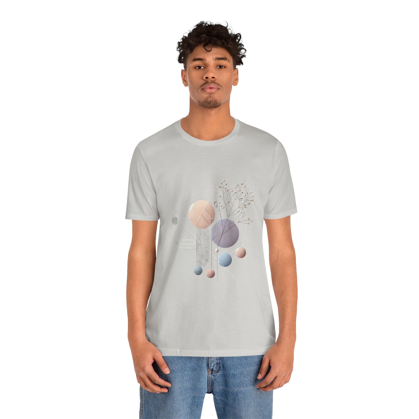 Abstract Geometric Shapes: Minimalistic Nature Design