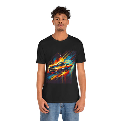 1970s Car: Abstract Splash