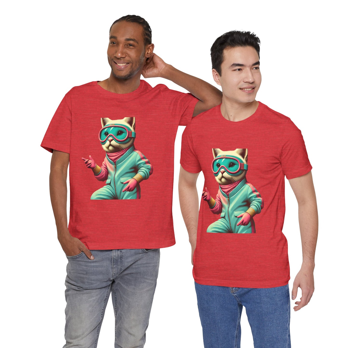 Stylized Cat: Retro-Futuristic