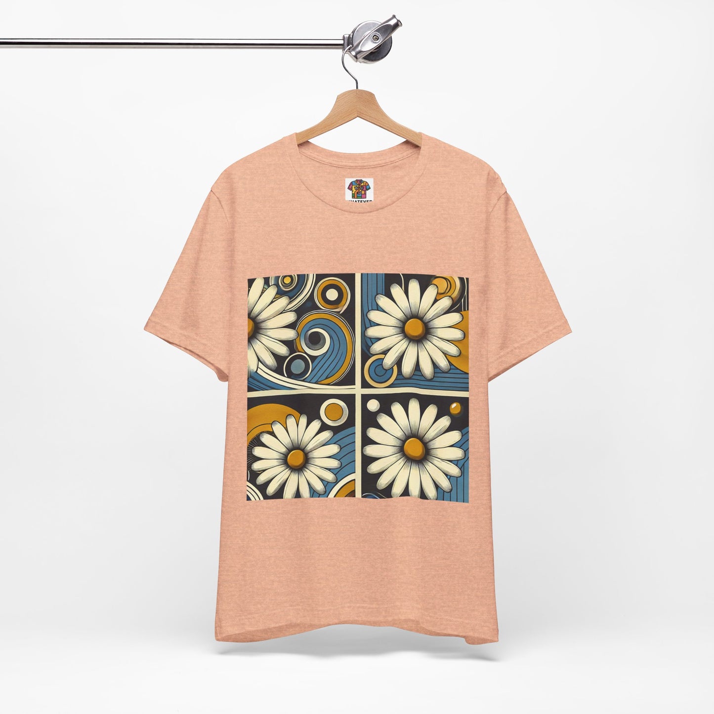 Daisy Landscape: Retro Pop-Art