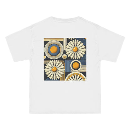 Geometric
  Daisy Pattern: Retro Pop-Art