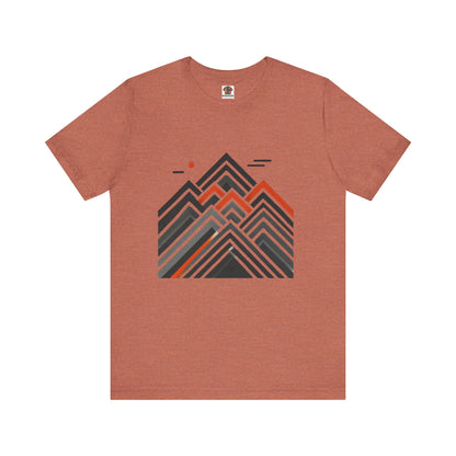 Abstract Mountain: Minimalist Geometric