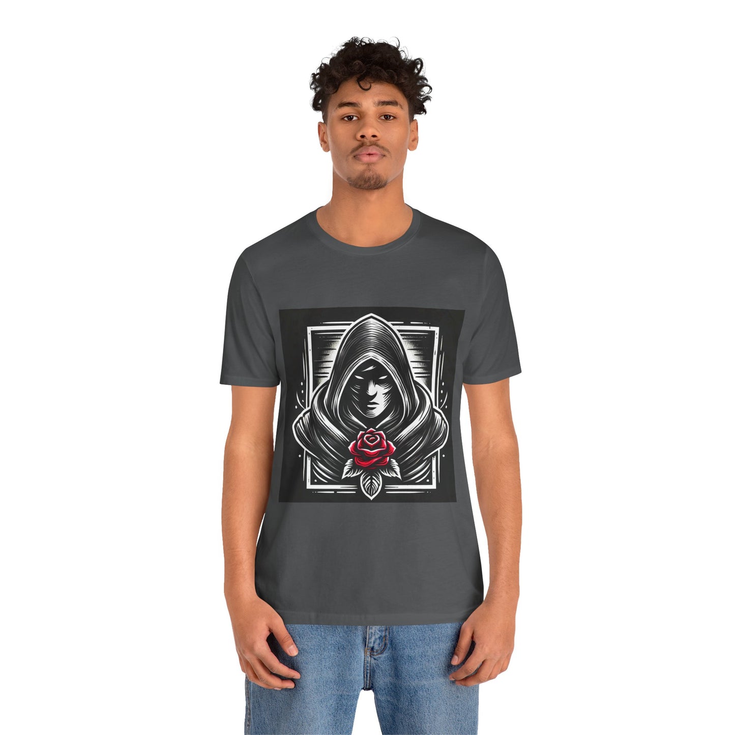 Hooded Figure: Gothic Streetwear