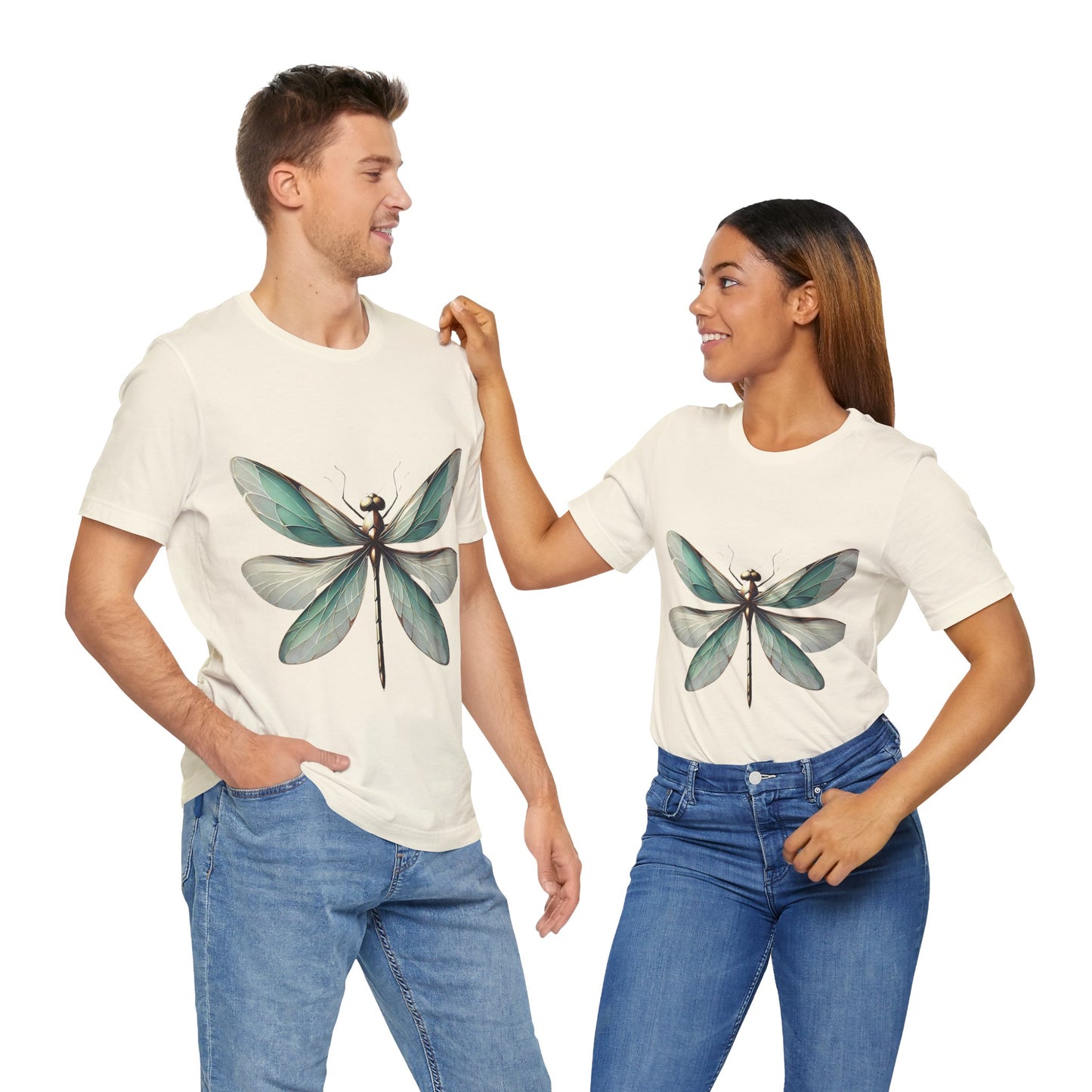 Stylized Dragonfly: Classical Elegance