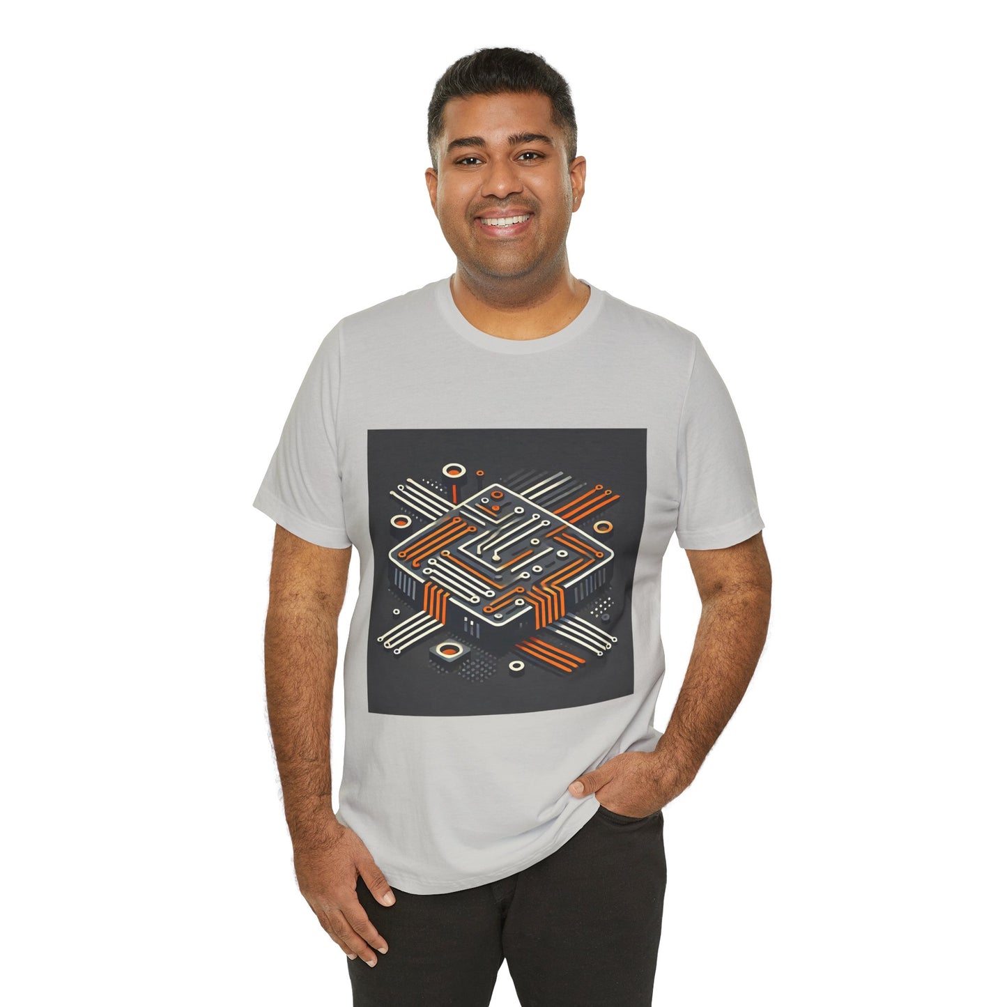 Digital Circuitry: Minimalist Geometric