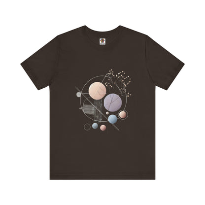 Abstract Geometric Shapes: Minimalistic Nature Design