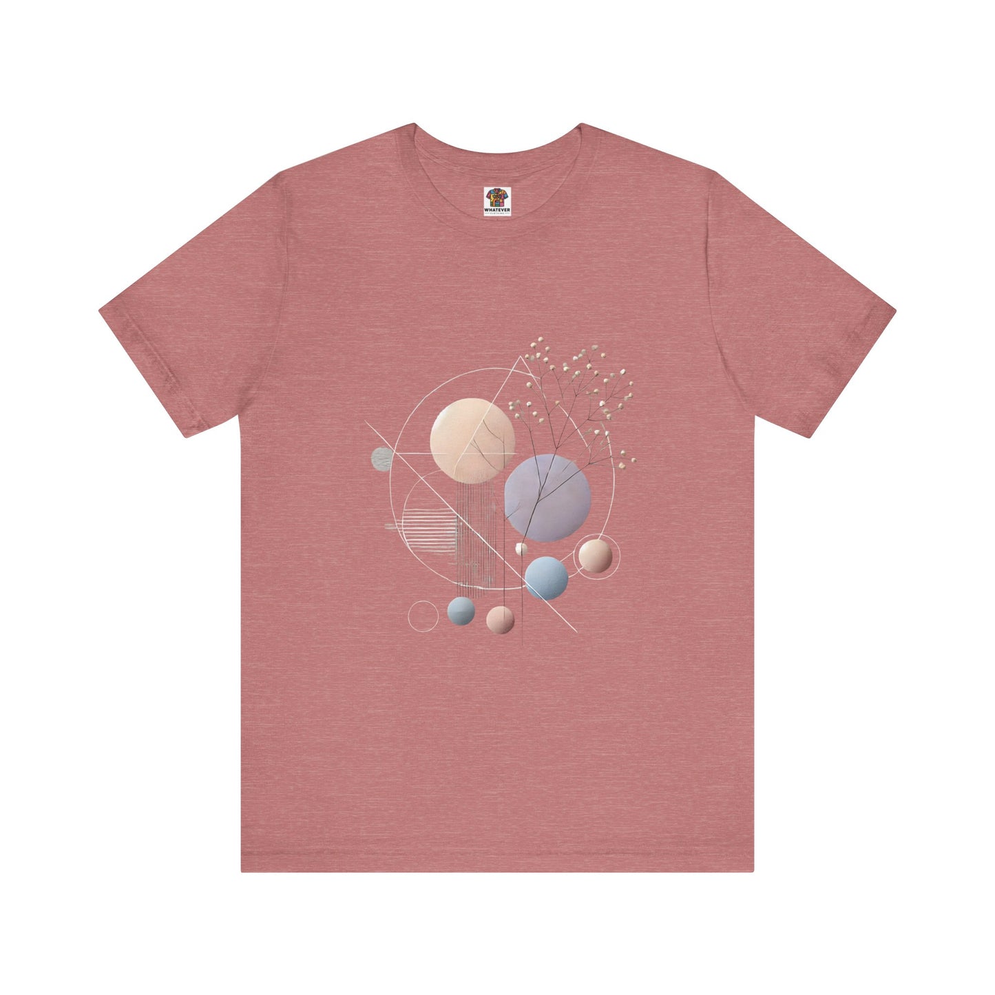 Abstract Geometric Shapes: Minimalistic Nature Design