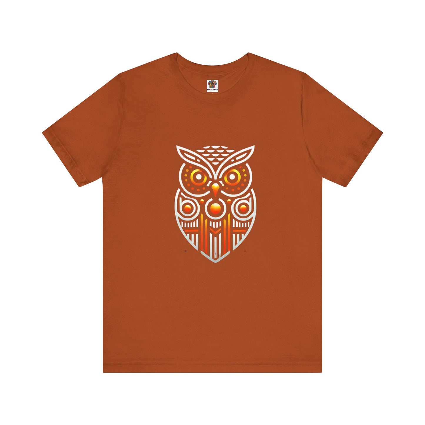 Mystic Owl: Minimalist Geometric
