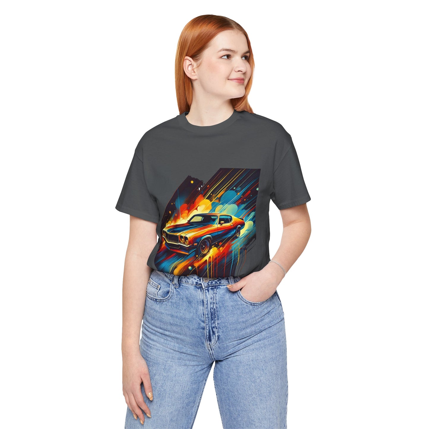 1970s Car: Abstract Splash