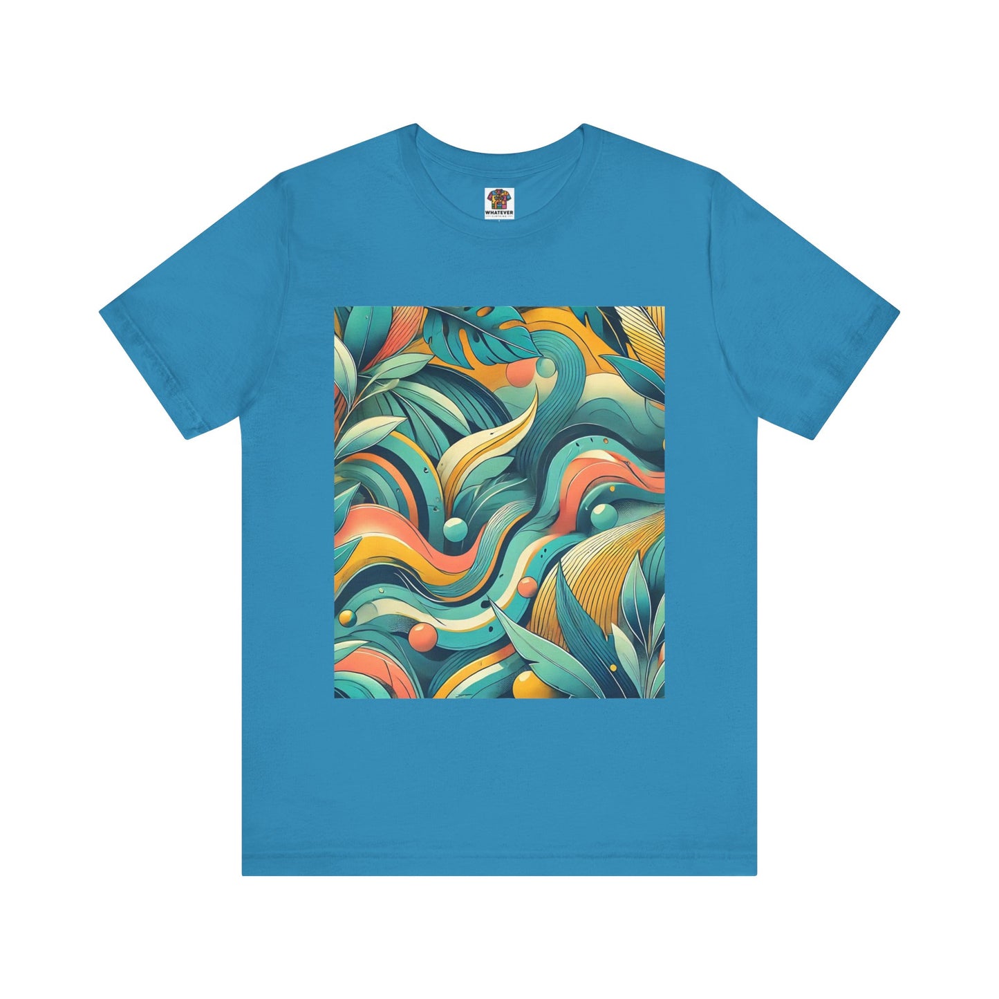Abstract Waves: Tropical Vibe