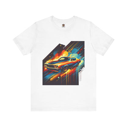 1970s Car: Abstract Splash