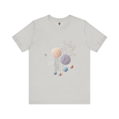 Abstract Geometric Shapes: Minimalistic Nature Design