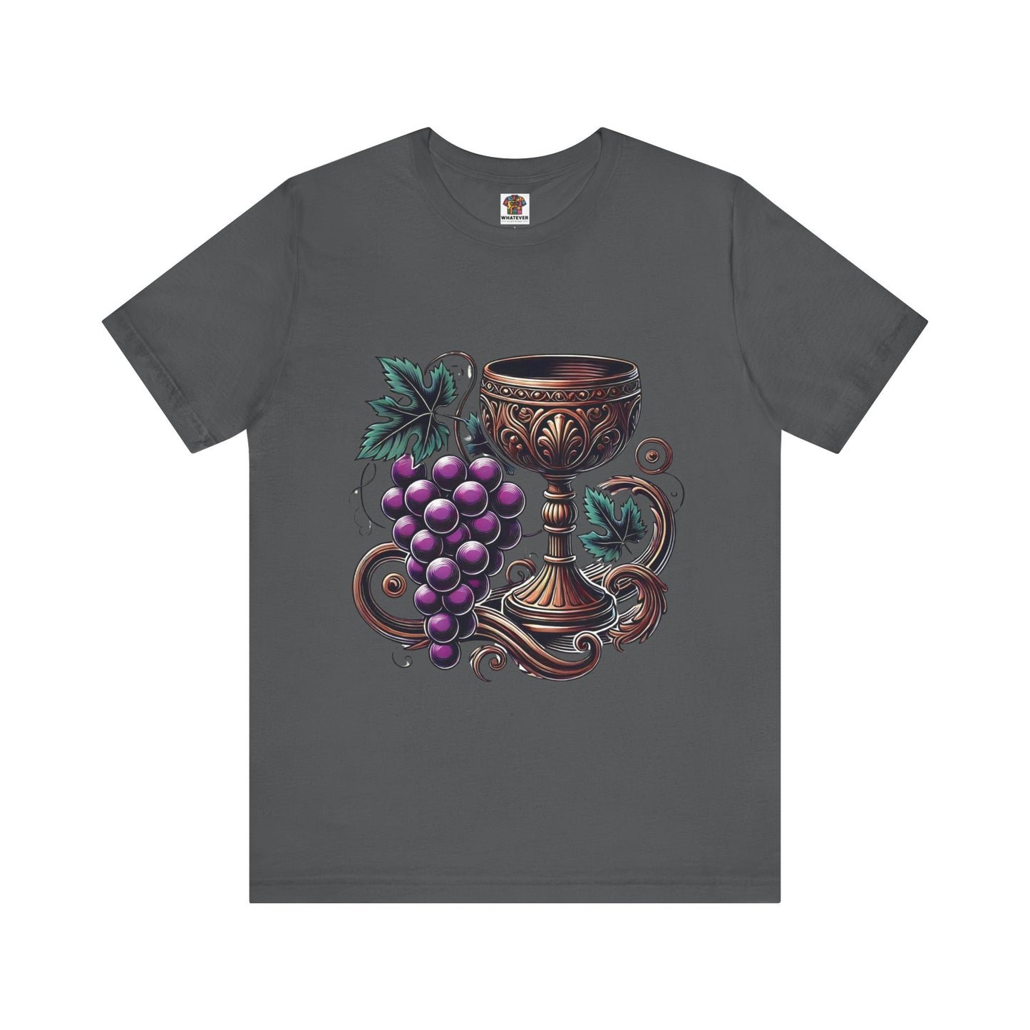 Grapes and Goblet: Classical Elegance