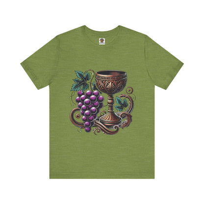 Grapes and Goblet: Classical Elegance