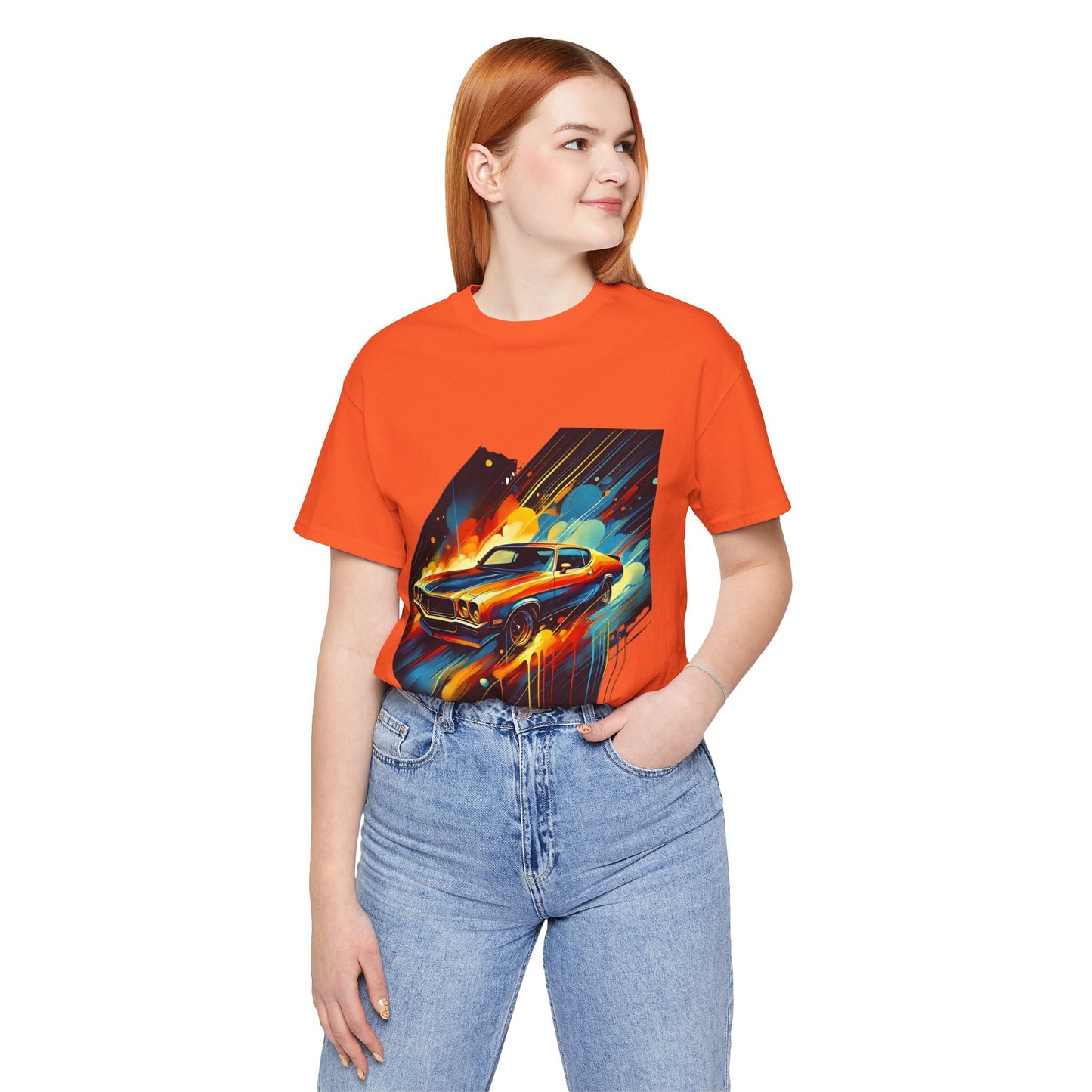 1970s Car: Abstract Splash