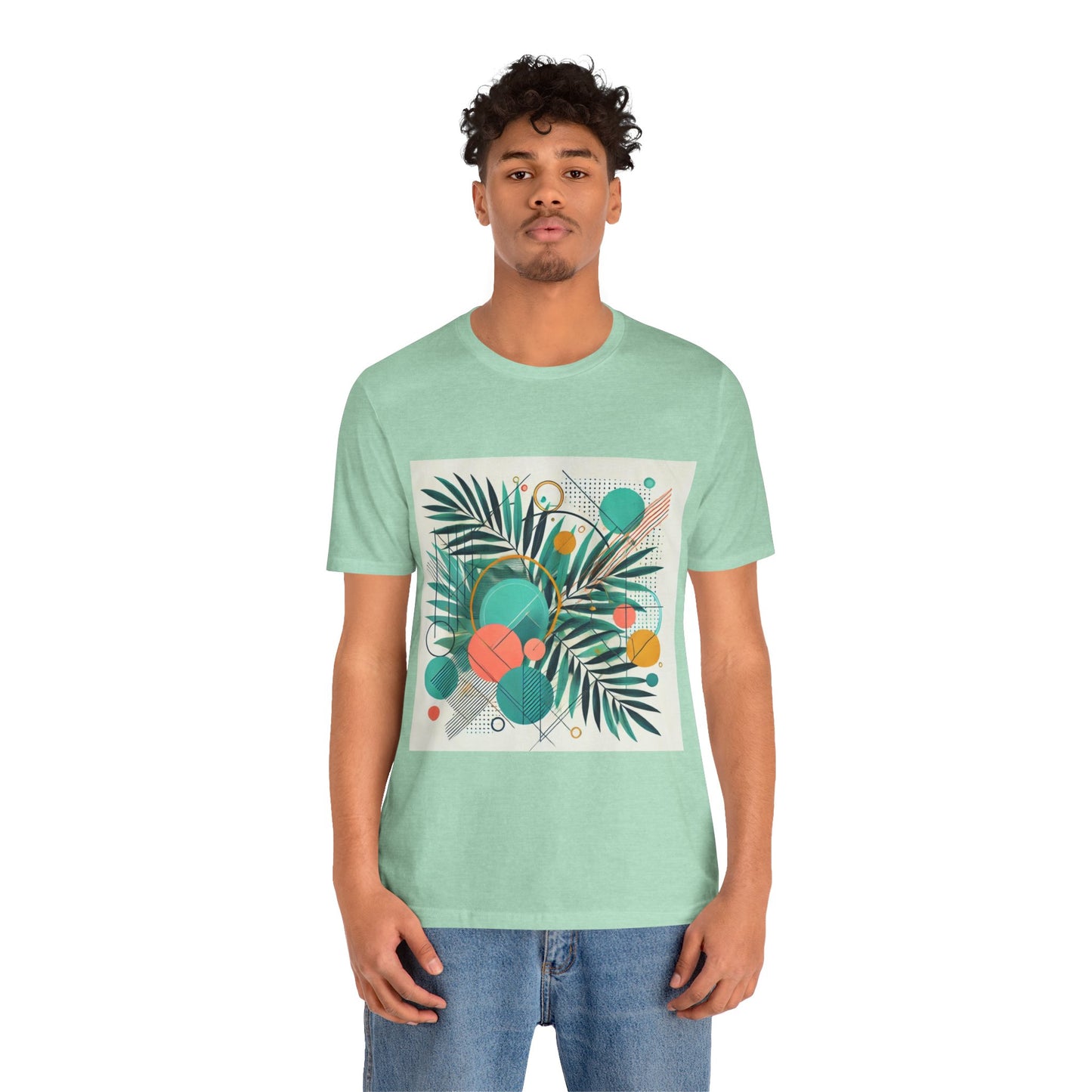 Geometric Shapes: Tropical Vibe