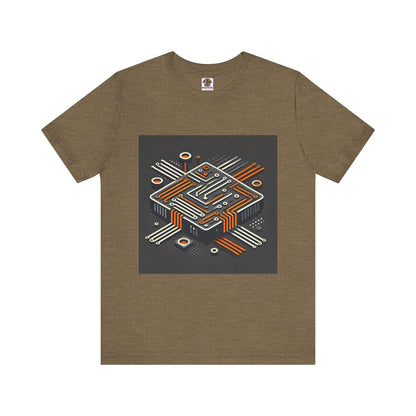 Digital Circuitry: Minimalist Geometric