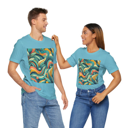 Abstract Waves: Tropical Vibe