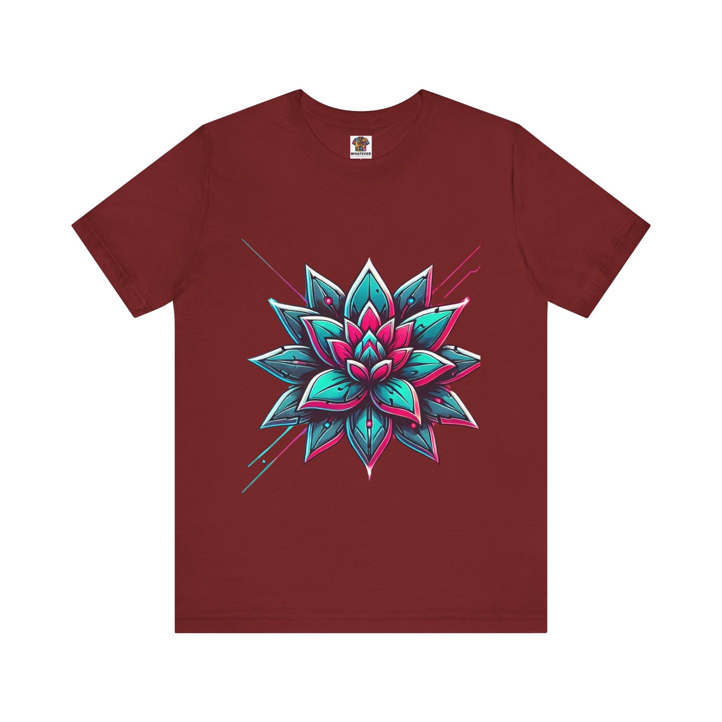 Cybernetic Flower: Cyberpunk Retro-futuristic