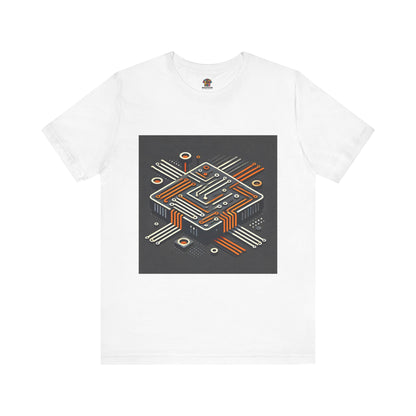 Digital Circuitry: Minimalist Geometric