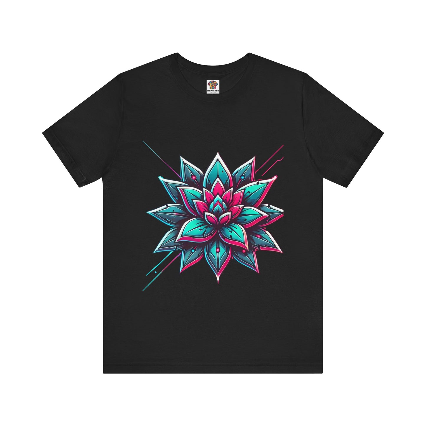 Cybernetic Flower: Cyberpunk Retro-futuristic