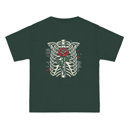Ribcage
  with Rose: Gothic Streetwear