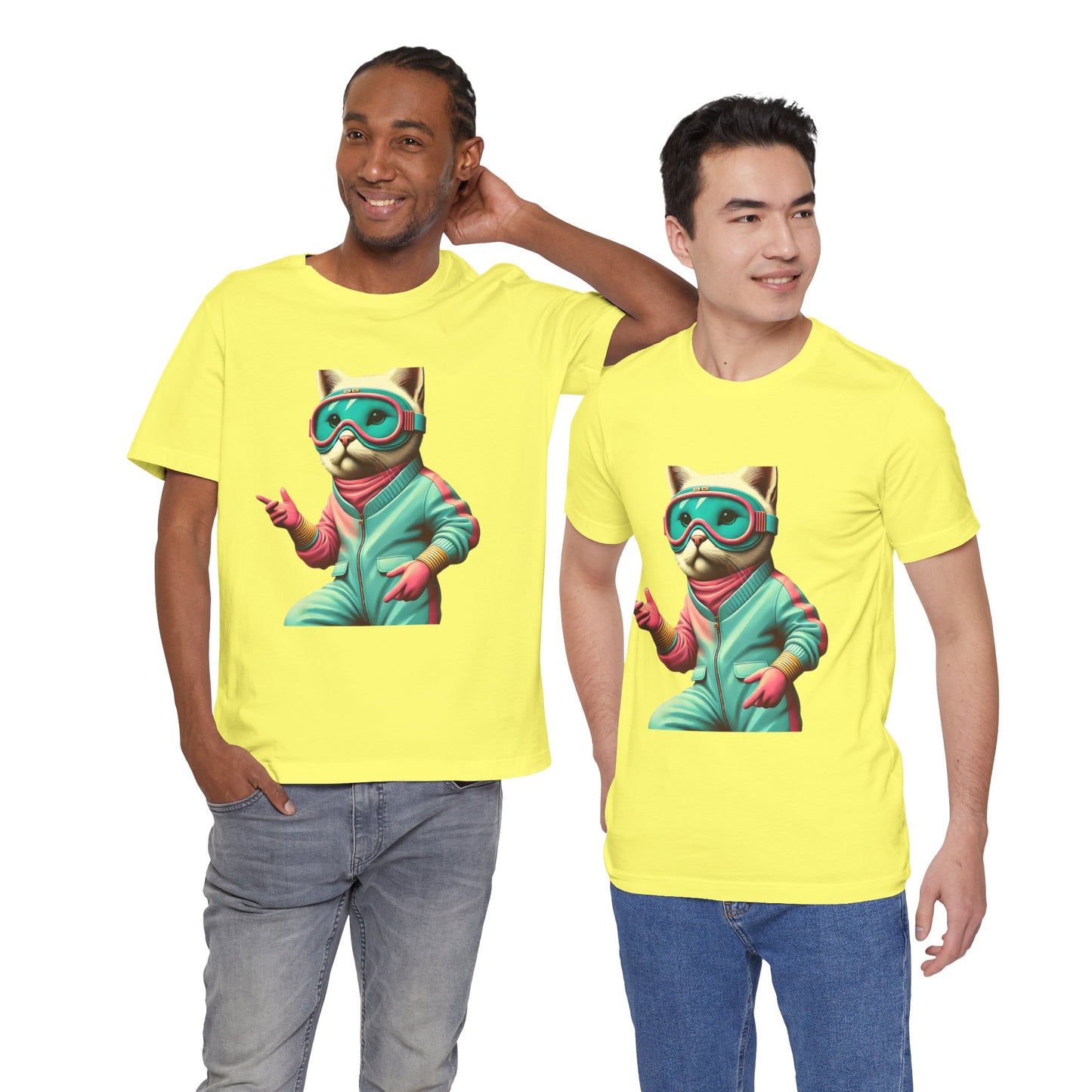 Stylized Cat: Retro-Futuristic