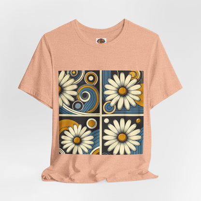 Daisy Landscape: Retro Pop-Art