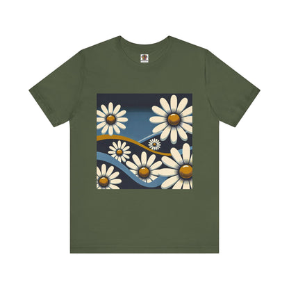 Daisy Landscape: Retro Pop-Art