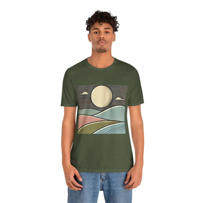 Minimalist Landscape: GROOVY Retrozip