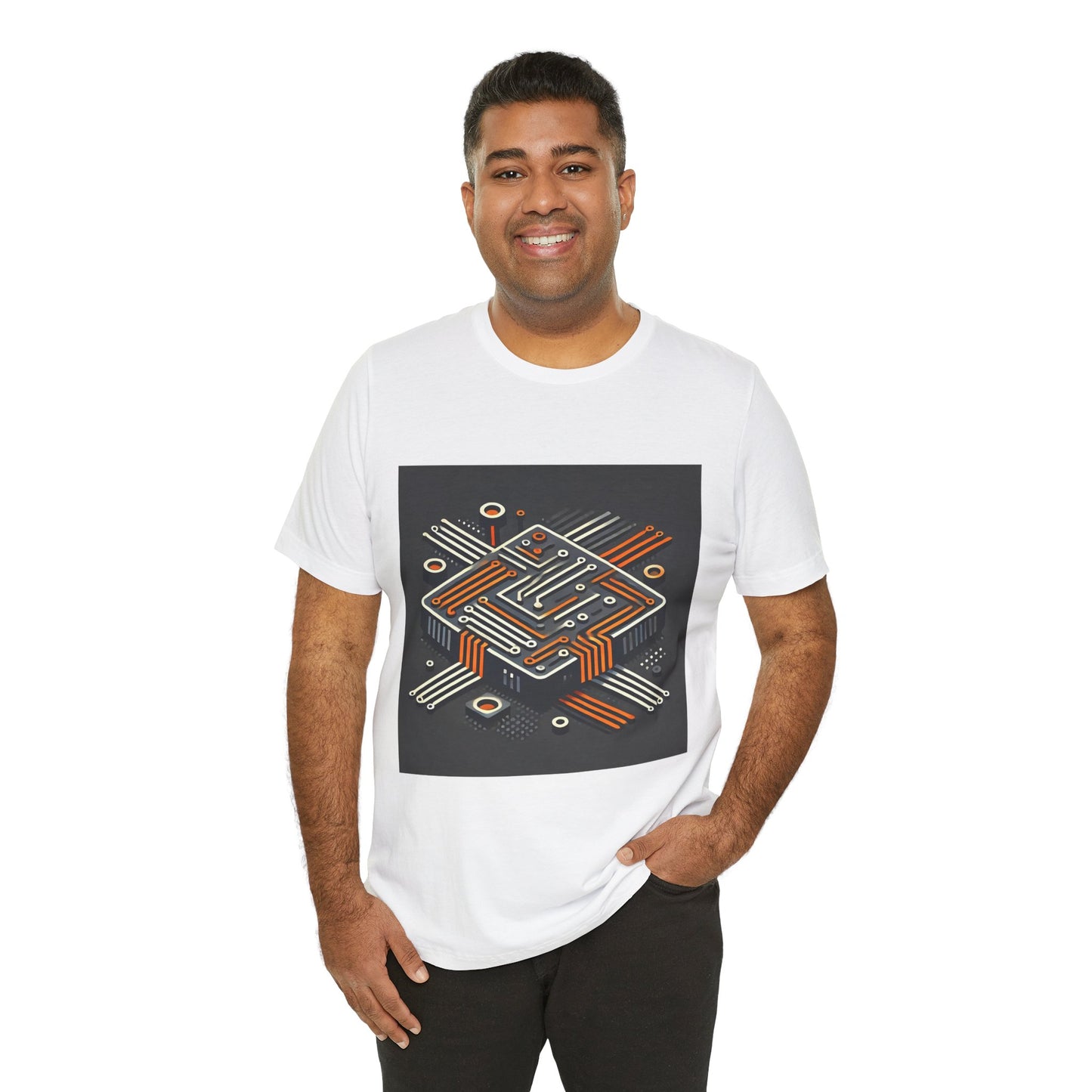 Digital Circuitry: Minimalist Geometric