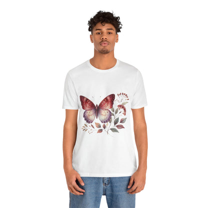 Watercolor Butterfly: Watercolor Floral