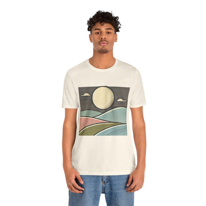 Minimalist Landscape: GROOVY Retrozip